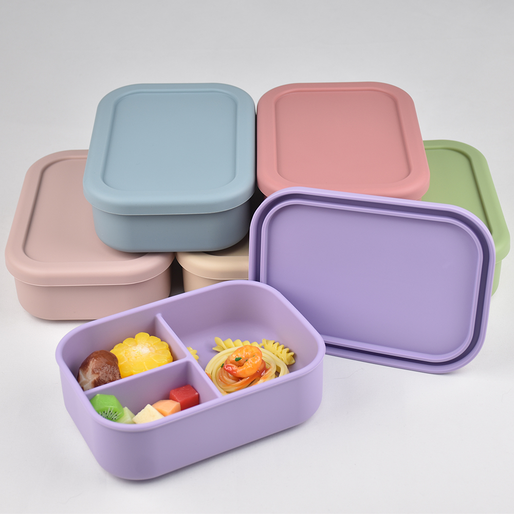 Meal Prep Meal Ideas - Lancheira bento de silicone de qualidade