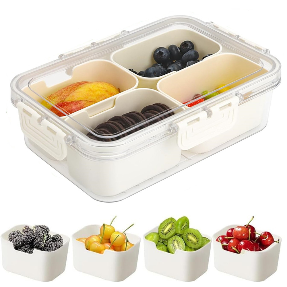 Meal Prep Box - Caixa de Armazenamento de Alimentos Portátil,
