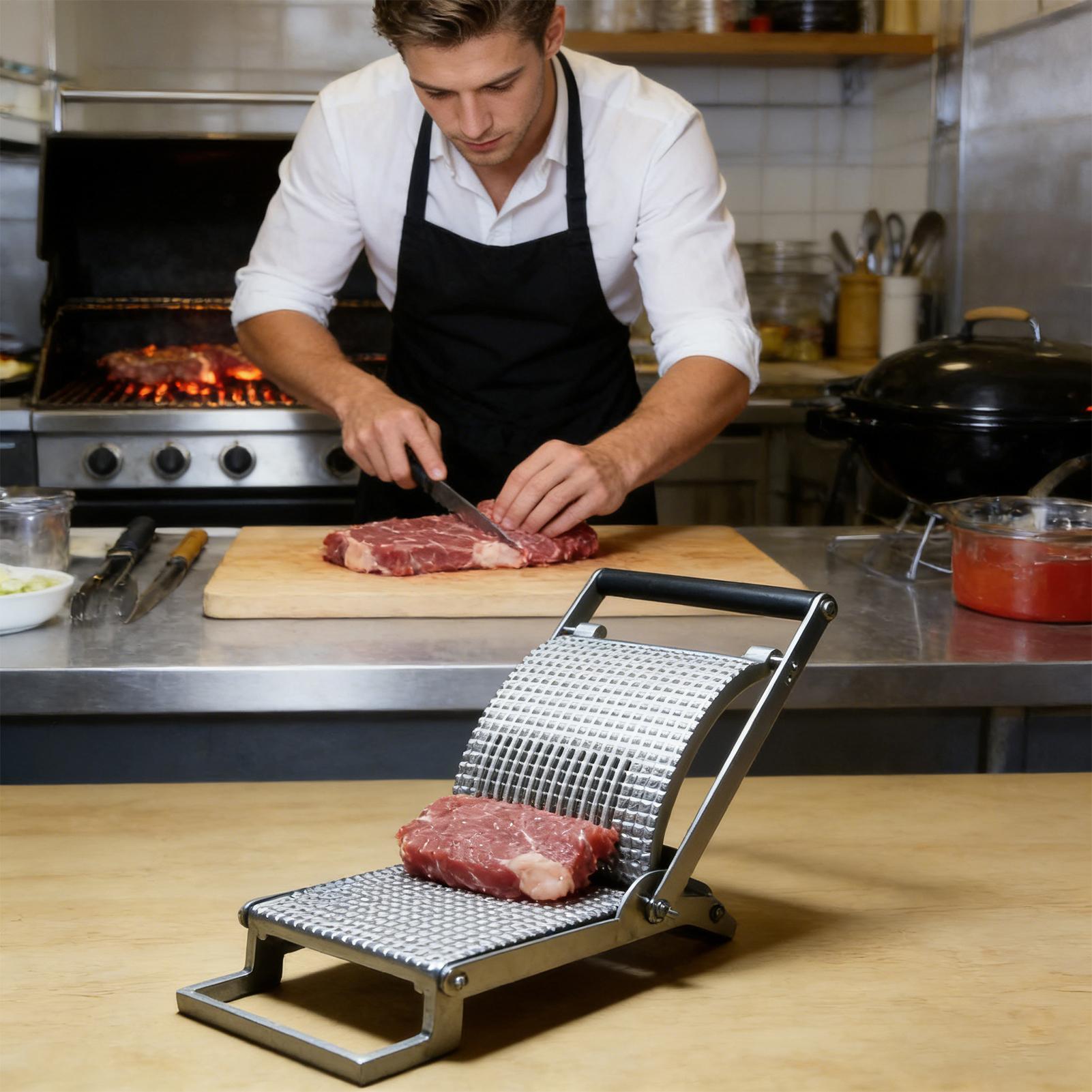 Meal Prep Manual - Amaciador de Carne Manual em Aço