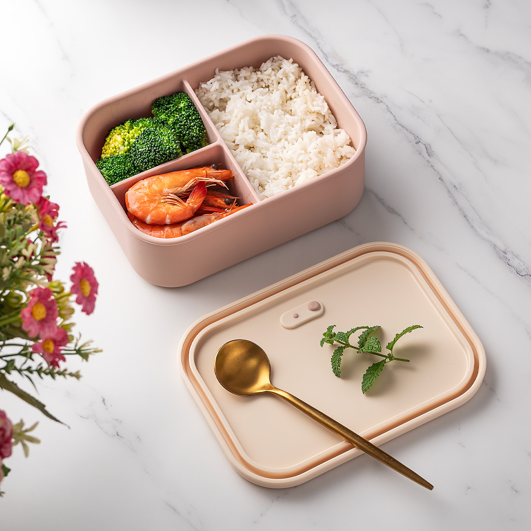 Meal Prep Meal Ideas - Caixa de Almoço de Silicone de
