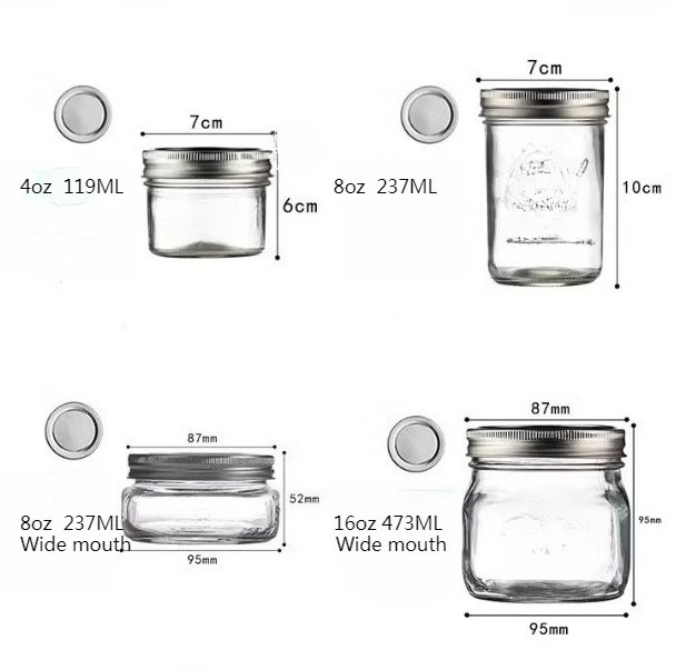 1 Pote Mason com Tampa, Potes  - Meal Prep Jar Salad avaliação e preço