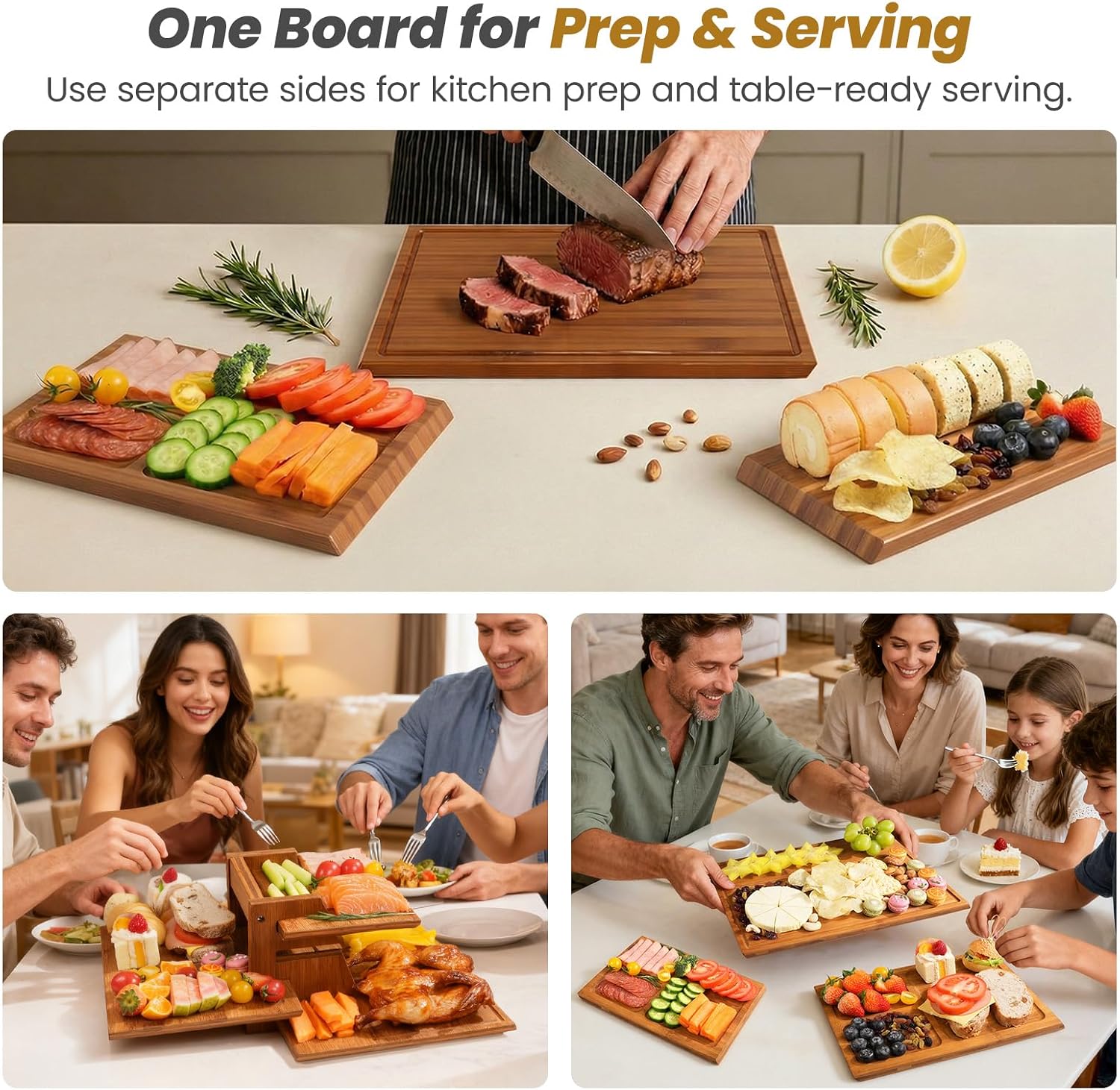 Conjunto de Tábuas de Corte de - Meal Prep Cutting avaliação e preço