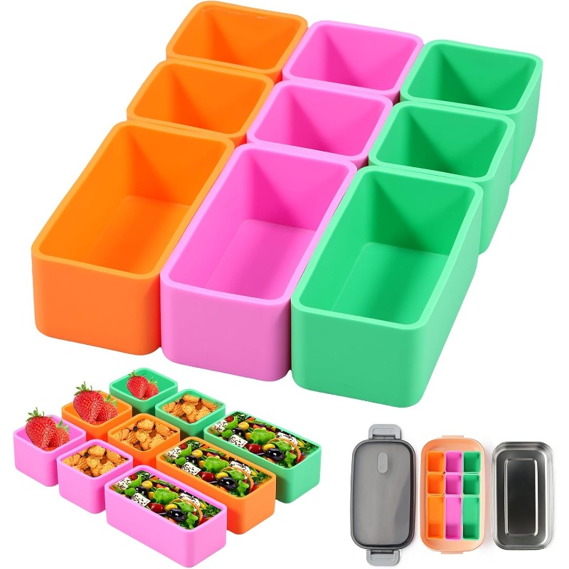 Divisores de caixa de comida d - Meal Prep Box avaliação e preço