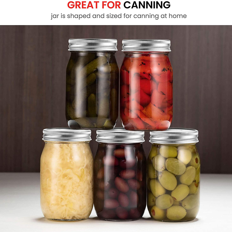Frascos de vidro de boca regul - Meal Prep Jar Salad avaliação e preço