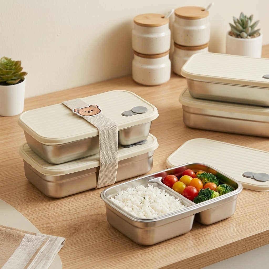 Caixa Bento de Aço Inoxidável, - Meal Prep Meal Ideas avaliação e preço