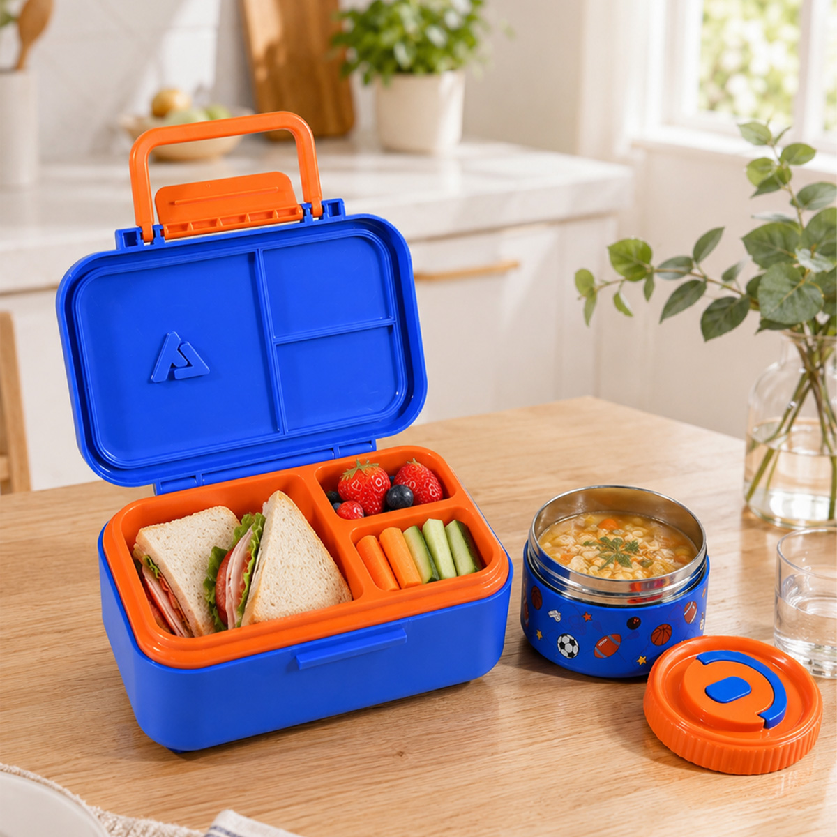 Marmita Bento com Jarro Térmic - Meal Prep Lunch avaliação e preço