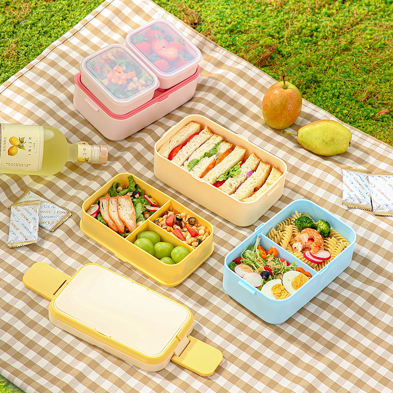 Caixa mágica bento dupla camad - Meal Prep Meal Ideas avaliação e preço
