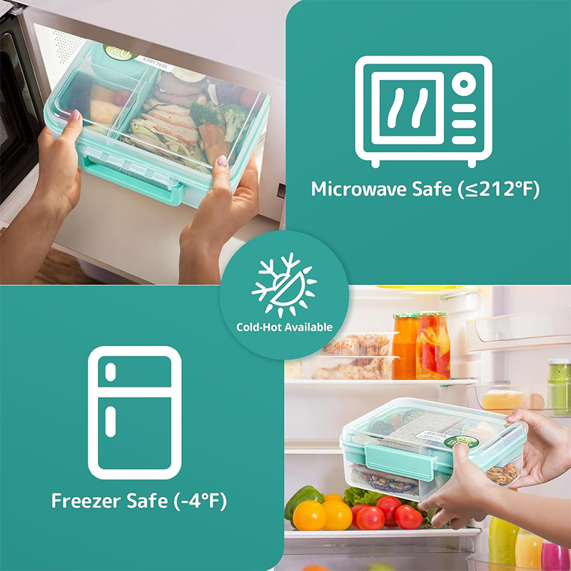 Caixa de Almoço Bento à Prova  - Meal Prep Meal Ideas avaliação e preço