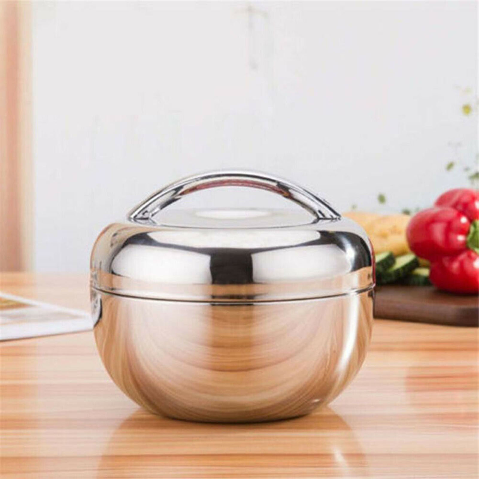 Garrafa térmica isolada de aço - Meal Prep Lunch avaliação e preço