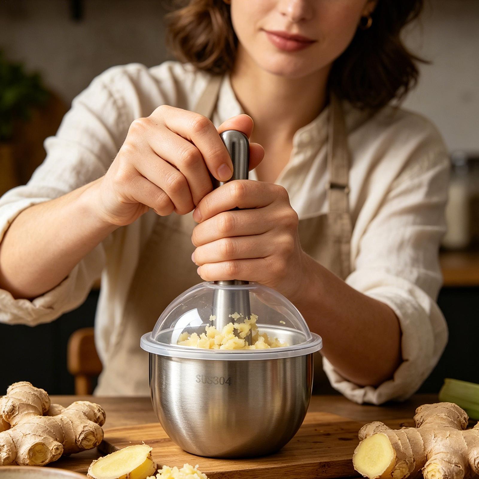 Triturador de Alho Manual, Esp - Meal Prep Manual avaliação e preço