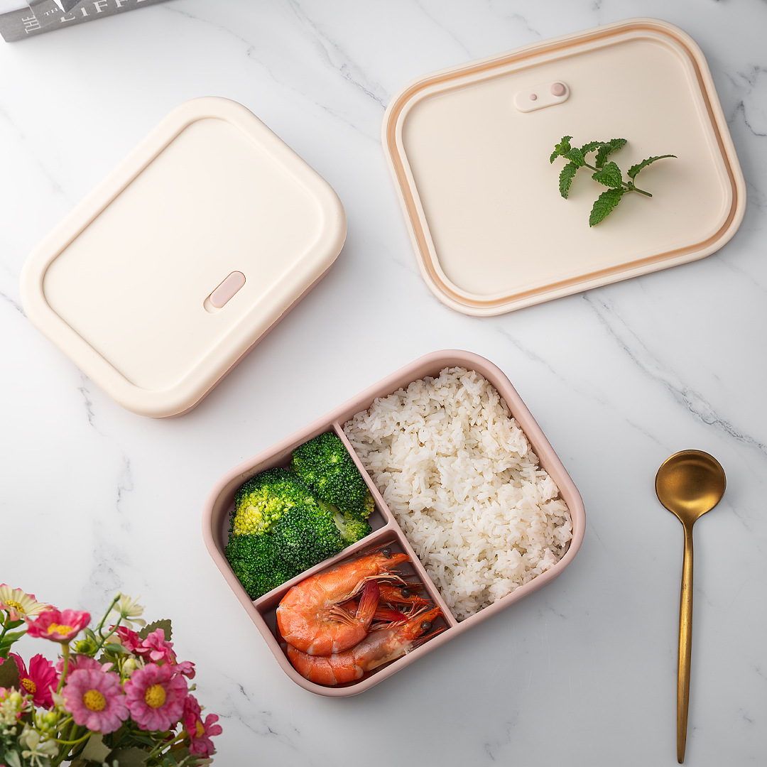 Caixa de Almoço de Silicone de - Meal Prep Meal Ideas avaliação e preço