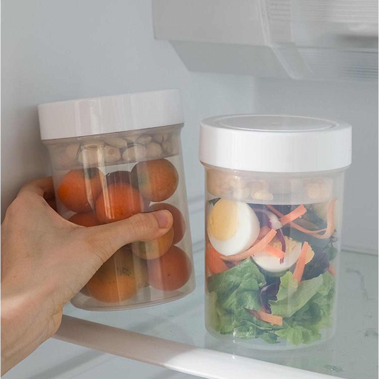 Frascos de salada com tampas,  - Meal Prep Jar Salad avaliação e preço