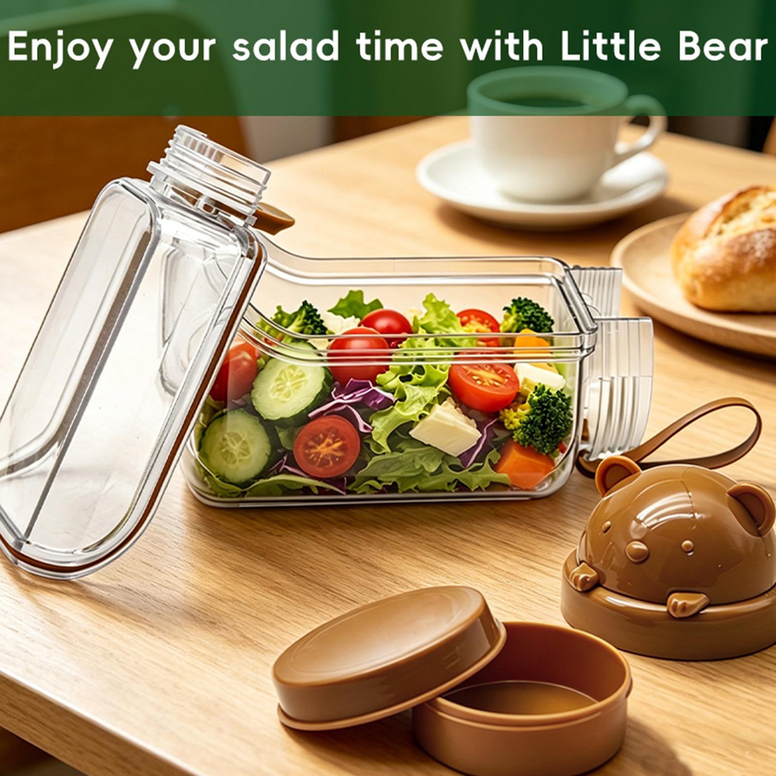Potes para preparação de refei - Meal Prep Jar Salad avaliação e preço